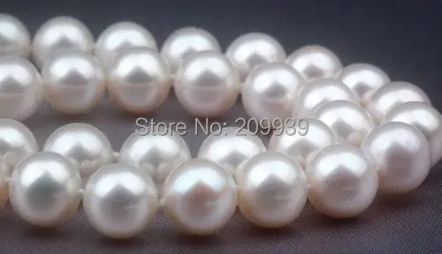 

huij 00286 11-12MM NATURAL SOUTH SEA GENUINE WHITE PERFECT ROUND PEARL