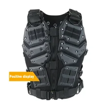 Игры на открытом воздухе тактический военный Охота жилеты тактический Охота боевой тела черные и коричневые Цвет бронежилет жилет