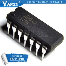 5 шт. IR2110PBF DIP14 IR2110 DIP-14 новое и оригинальное IC