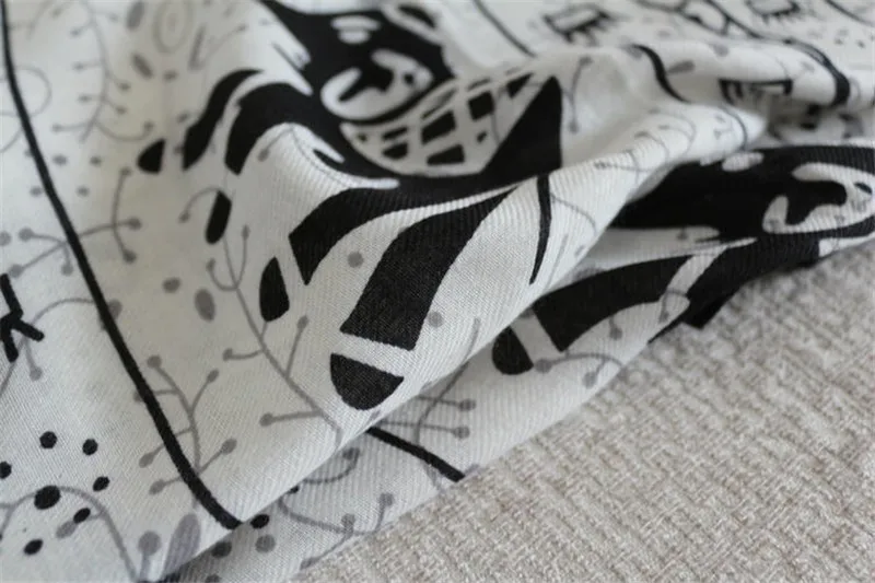 DOUBLA 2017 Fashion Womens Cute Elephants Printed Double Sided Spring Scarves Ladies Girls Cotton Shawl Ethnic Style Wraps 14 DOUBLA 2017 Fashion Womens Cute Elephants Printed Double Sided Spring Scarves Ladies Girls Cotton Shawl Ethnic Style Wraps 14