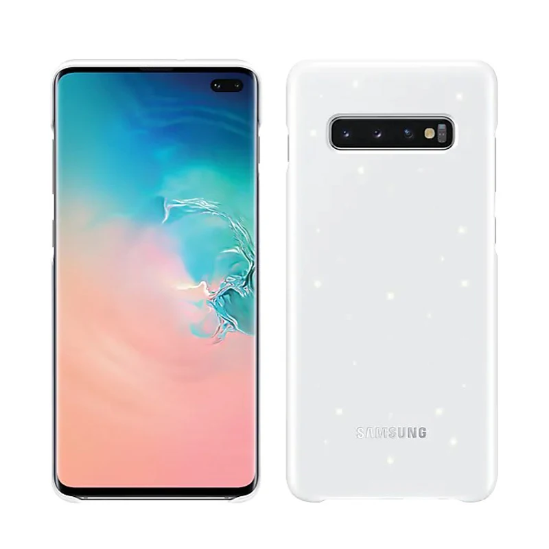 Интеллектуальный светодиодный чехол для samsung Galaxy S10 Plus S10E S10 S10+ SM-G9730 G9750 G9750 светодиодный чехол с эффектом освещения