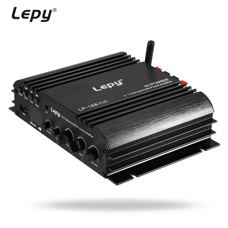 New Lepy 168 Plus Mini Portable Wireless 2.1CH Audio