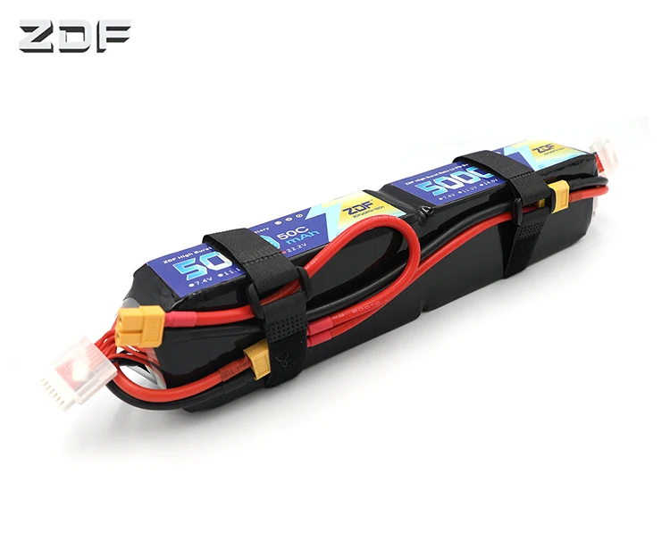 ZDF RC Lipo 12S батарея 44,4 V 5000mAh 50C Burst 100C для вертолета радиоуправляемая модель Радиоуправляемый Дрон Квадрокоптер Номинальная 5,0/5