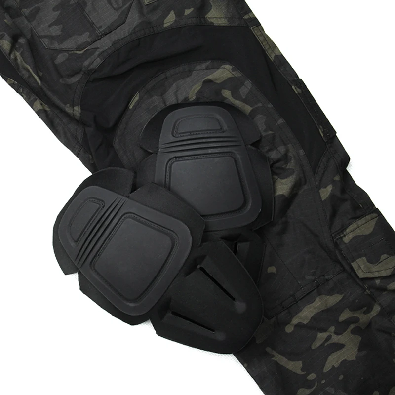 airsoft paintball hunting accessories G3 tactical training pant military pants with knee pad set compact uniform for shooting (2)