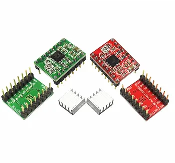 

30PCS A4988 Stepper Motor Driver Module with Heatsinks Reprap Board