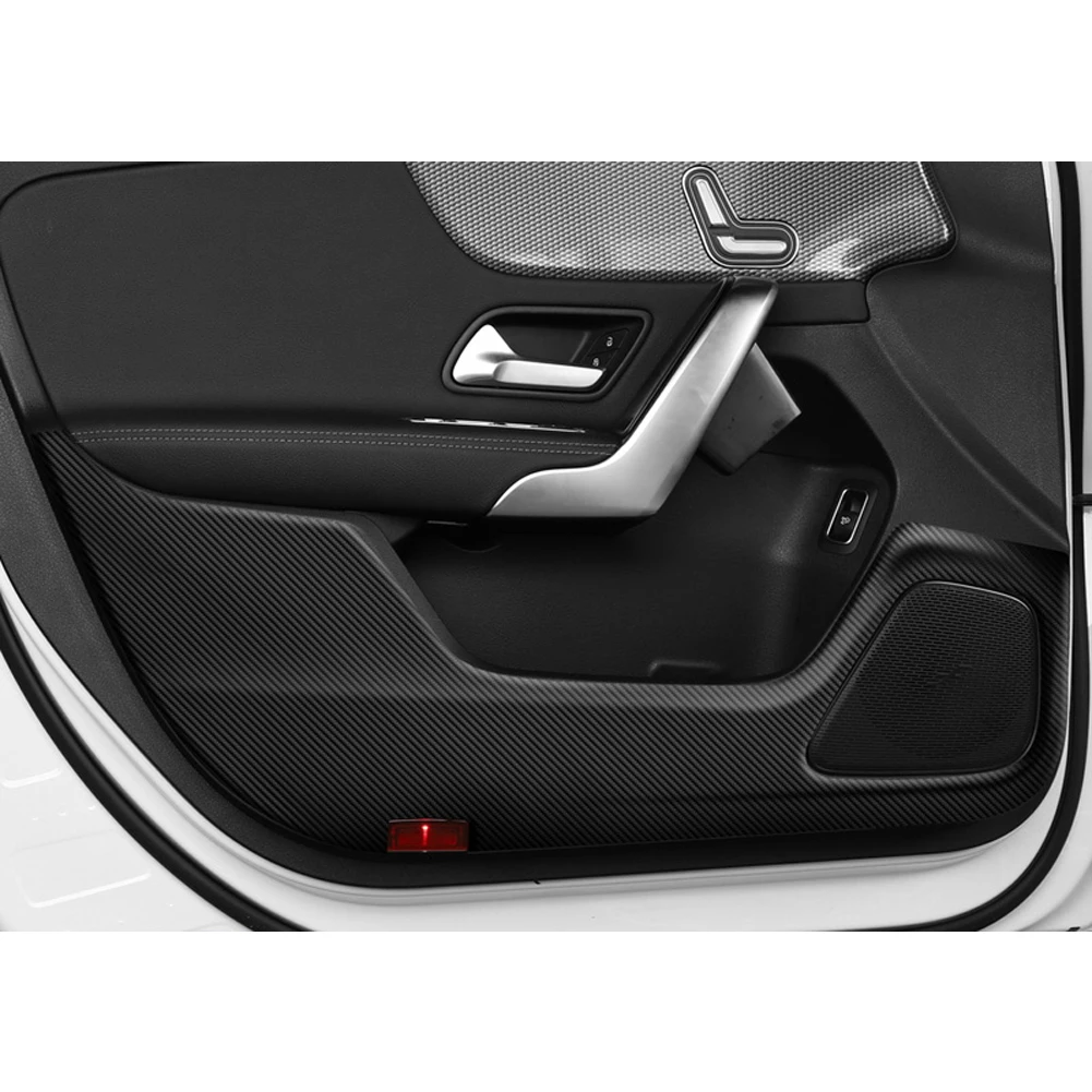 For Mercedes Benz A Class W177 V177 2019+ Car Protector Side Edge Protection Pad Anti-kick Door Mat