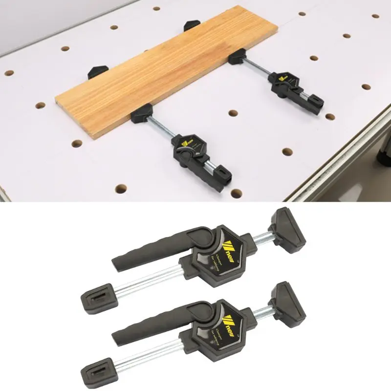 

Woodworking Clamp Adjustable Frame Fight Splices Desktop Clip Universal Woodworking Fast Fixed Clip For Woodworking Benches