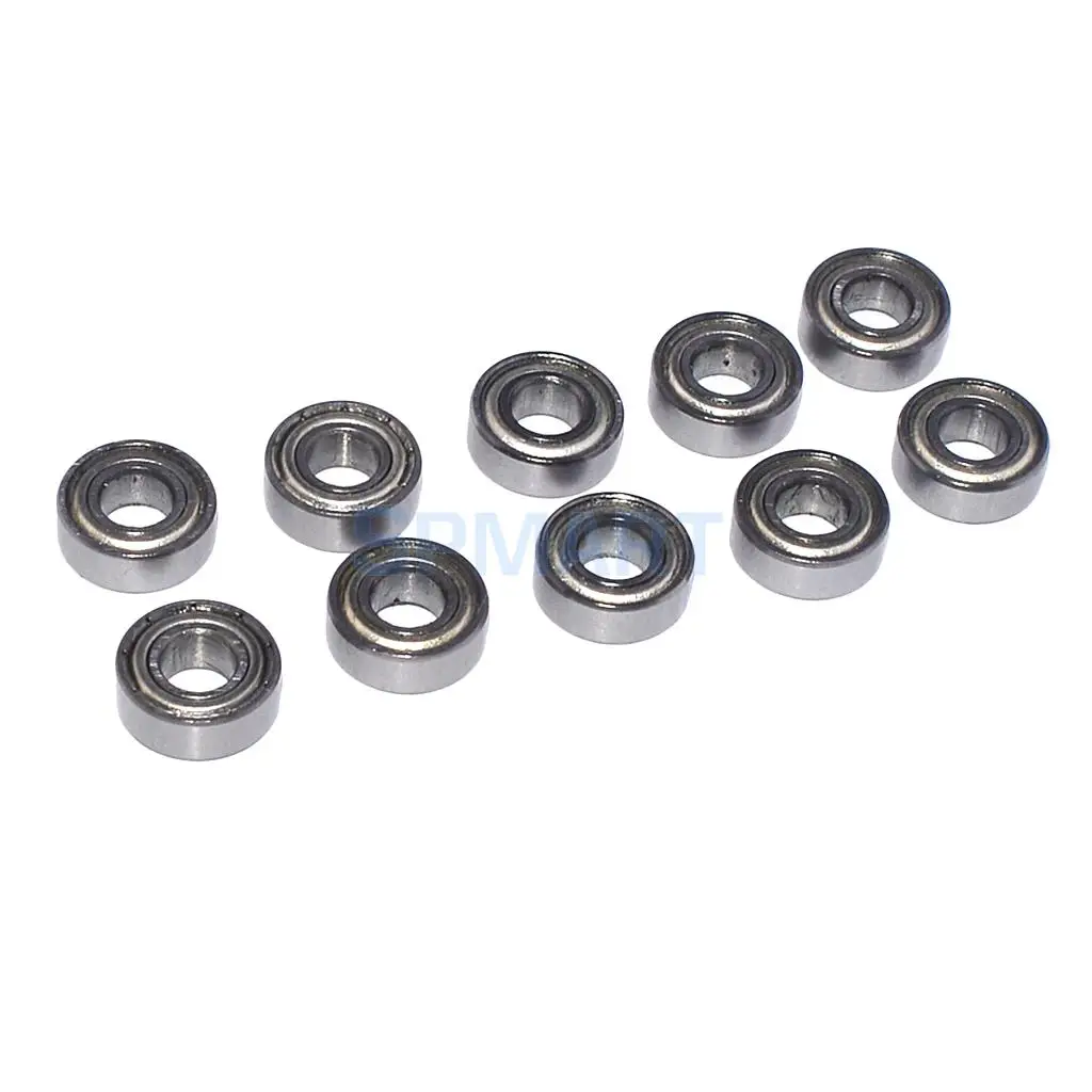 10Pcs 11x5x4mm Rolling Bearings for 1/10 RC Car Buggy Truck HSP HPI Traxxas Hobao Wltoys JJRC FS LRP ZD Racing Savage