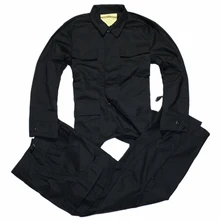 Армейская форма, военные фанаты, уличные костюмы, комбинезоны, черные плисе, полевая Боевая форма, куртка и штаны, XS-XXL