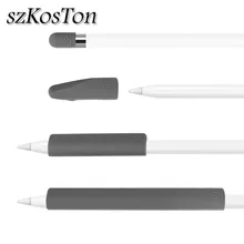 4 в 1 Нескользящая силиконовая ручка защитный чехол обертывание Набор для Apple карандаш, стилус, ручка защитный рукав для iPad Pro Карандаш