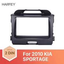 Harfey Superb 2Din Car Radio Fascia for KIA SPORTAGE 2010+ Stereo Interface Audio Fitting Adaptor Trim Panel Kit
