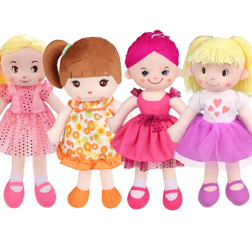Arshiner Cute Kids Girls Plush Dolls Creative Gift Soft Plush Toysin
