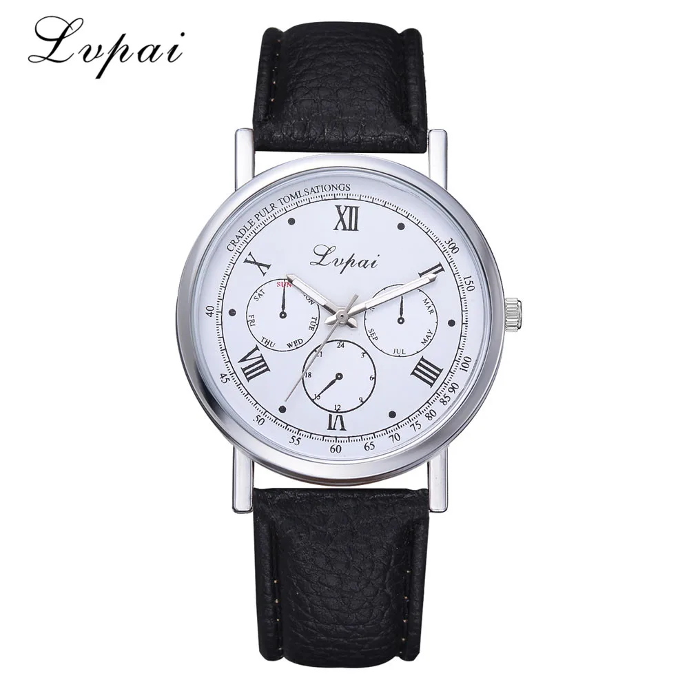 Fashion Women Watch Lvpai Casual Quartz Leather Band Watch Analog Wrist Watch For Ladies Gift Fashion Women Watch Lvpai Casual Quartz Leather Band Watch Analog Wrist Watch For Ladies Gift