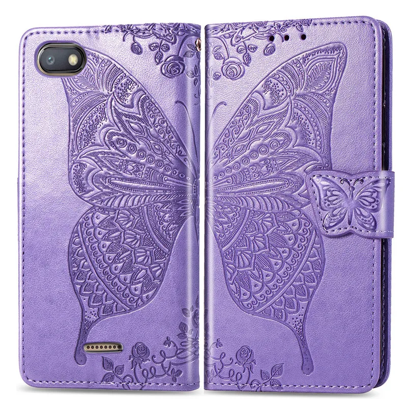 xiaomi leather case design 3D Butterfly Wallet Flip Case For Xiaomi Redmi 8 7A 6A 5 Plus 4A 4X Note 8 8T 5A 4 5 7 6 Pro Go Mi A1 5X A2 8 Lite 7A 8A Cover xiaomi leather case handle