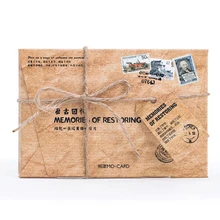 30 шт/лот Ретро памятные открытки конверт для поздравительной открытки подарок на день рождения открытка с сообщением творческие DIY подарки