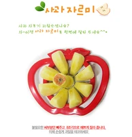 2015 Apple Cut Knife Corers Fruit Slicer Multi-function ABS+ stainless steel kitchen cooking Fruit Vegetable Tools free shipping