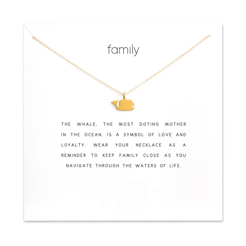 whale necklace
