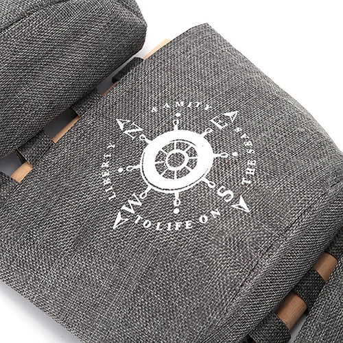 القطن الكتان جدار حقيبة تخزين قابلة للحمل 4 جيوب المنزل العملي البحرية مرساة عجلة نمط تخزين تنظيم غرفة ديكور