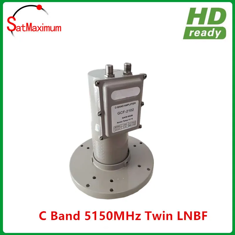 

Hot Sales C Band Twin LNBF With 5150Mhz Digital Ready