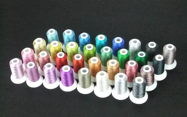 ThreadNanny 63 Brother Colors Embroidery Thread Set 40wt Polyester