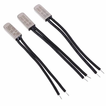 

5Pcs/lot KSD9700 250V 5A 40/50/60 Degree Bimetal Disc Temperature Switch Normal Close Closed Thermostat Thermal Protectors