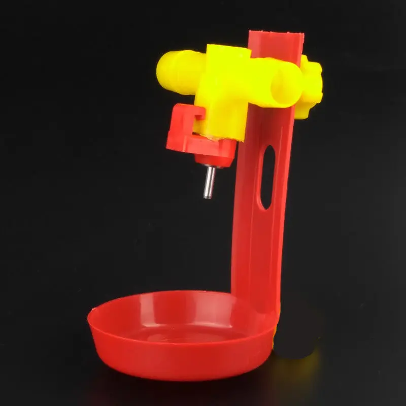 

10PCS New Generation of Automatic for Three Way Chicken Water Drinking Cups
