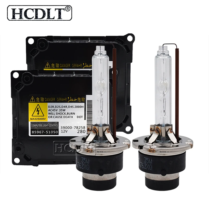 HCDLT 35W D2S Xenon HID Headlight Kit Xenon D4S 5500K Auto Car Light Bulb Lamp HID D2S Ballast 85967-51050 For Toyot-a Lexu-s (4)