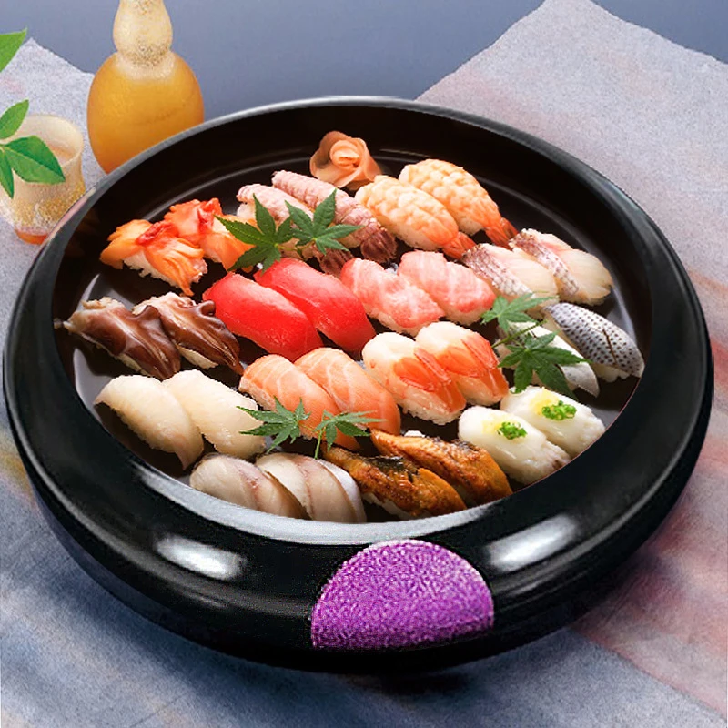Sashimi Plate Japanese Food Plate Multi Role Delicacy Tray Insulating