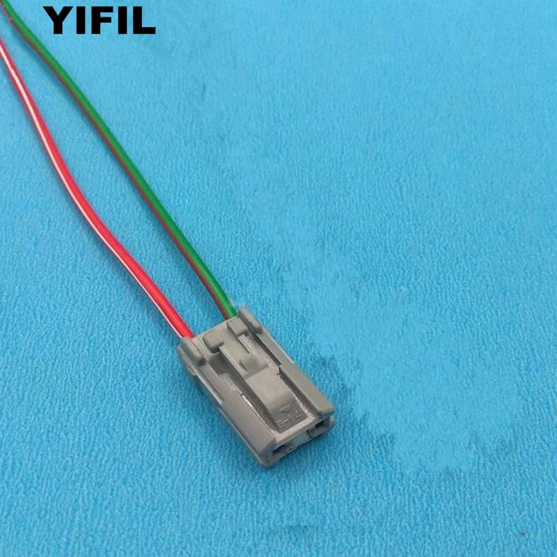 

10pcs/lot 2 Pin/Way Door Lights/License Plate Lights/High Brake Light Plug Connector With Wire Pigtail For Toyota