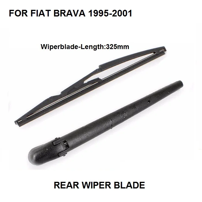 

New Set For Fiat Brava 1995-2001 Rear Windshield Window Wiper Arm + Blade Set 330mm