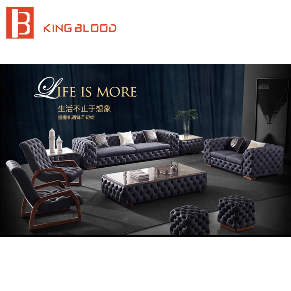 Classic Antique Chesterfield Leather Sofa Set Classic Antique Chesterfield Leather Sofa Set
