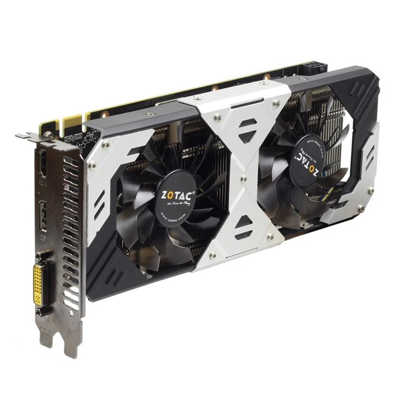 Оригинальная видеокарта ZOTAC GTX 960 4GB GPU GeForce GTX960 4GD5 карта 128 бит PCI E для nVIDIA GM206 HDMI