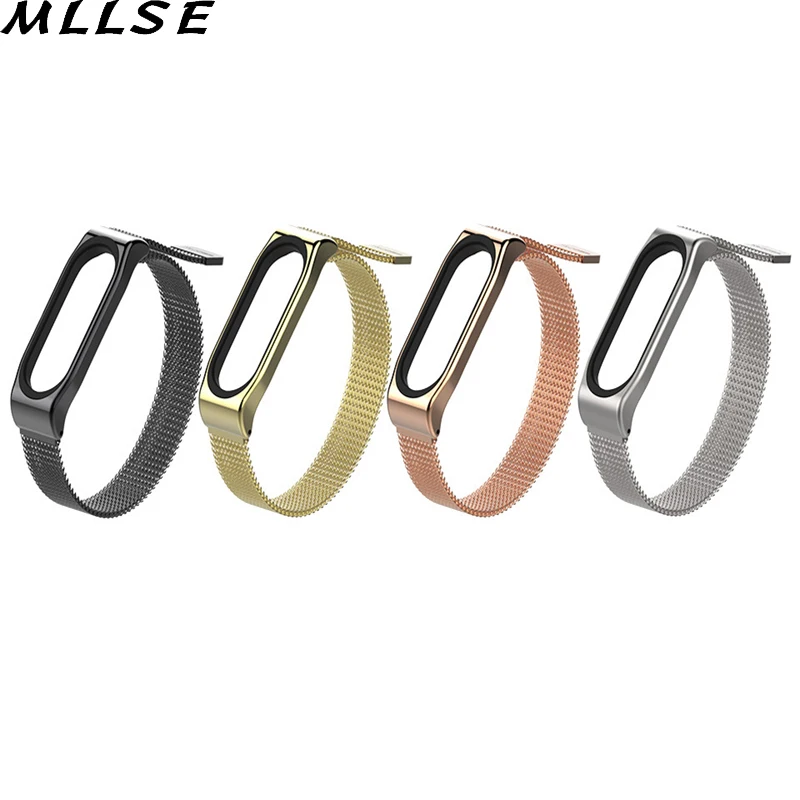 

MLLSE 1PC Magnetic Strap Stainless Steel Belt for Xiaomi 3 Replacement Bracelet for Mi3 Accessories Wristbands