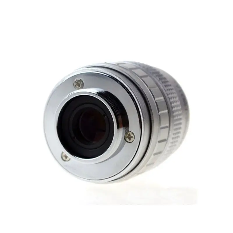 Серебряный объектив 50 мм F1.4 CCTV TV + крепление C к Micro 4/3 M4/3 для Panasonic G7 GF7K GX7K GX7 GM5 GM1 GM4