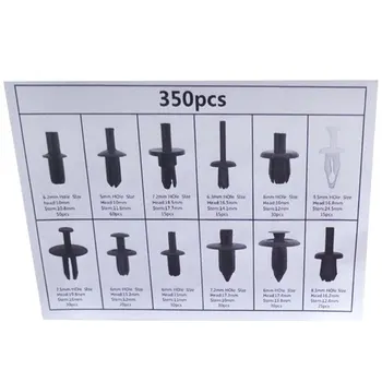 

Vehemo with Screwdriver Moulding Clip Fastener Panel Rivet Durable Push Pin