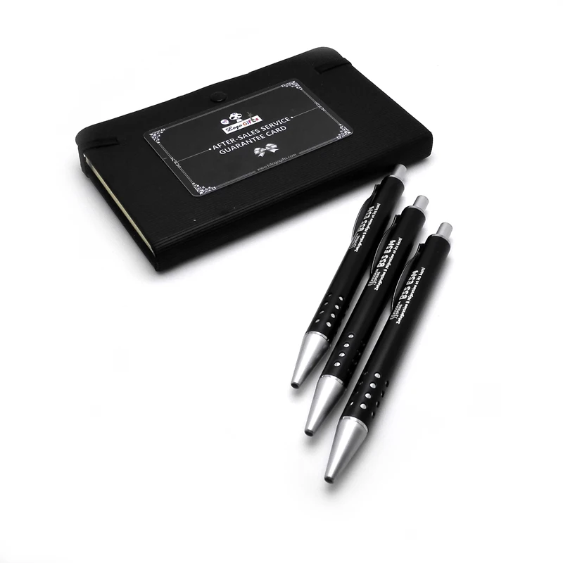 

Stationery Metal design elegant ballpoint pen you can custom logo pressed open with writing office supplies