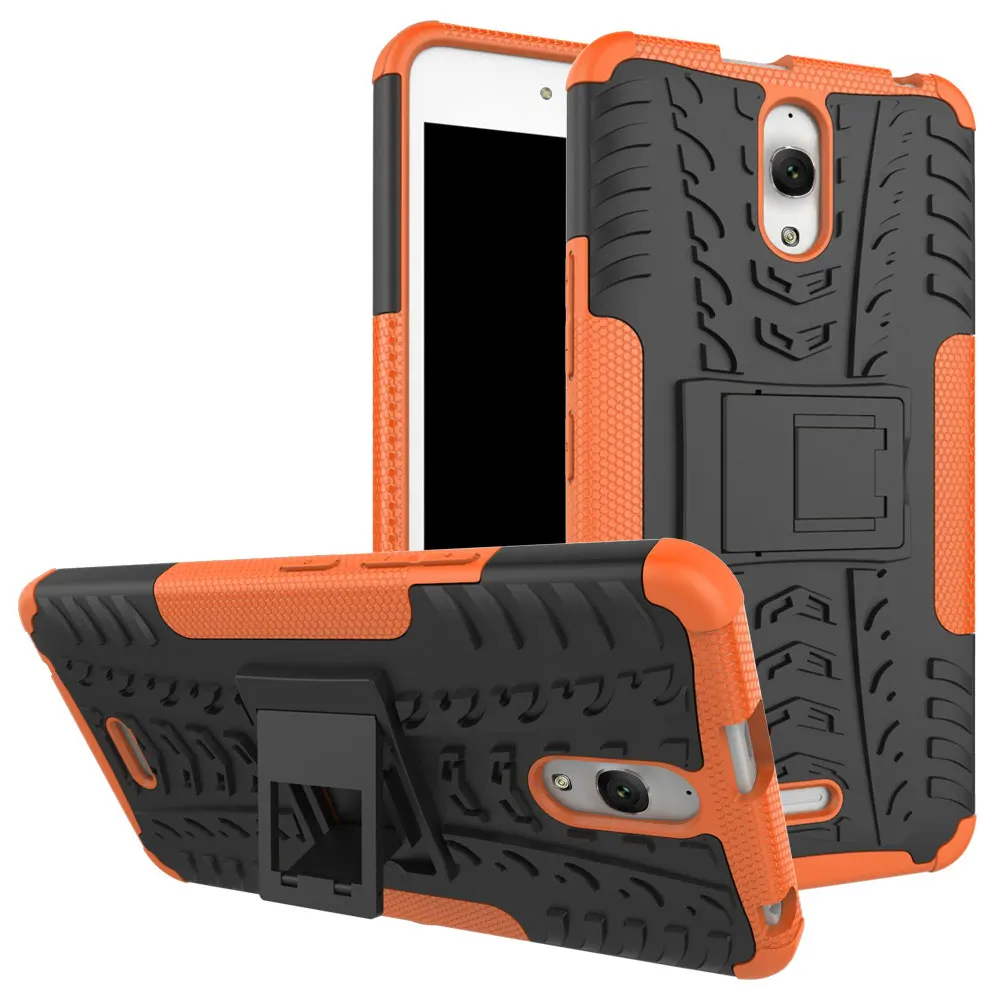 

For Alcatel Pixi 4 3G Cases TPU & PC Dual Armor Capa Hard Silicone Back Cover For Alcatel One Touch Pixi 4 6.0 8050D Phone Case