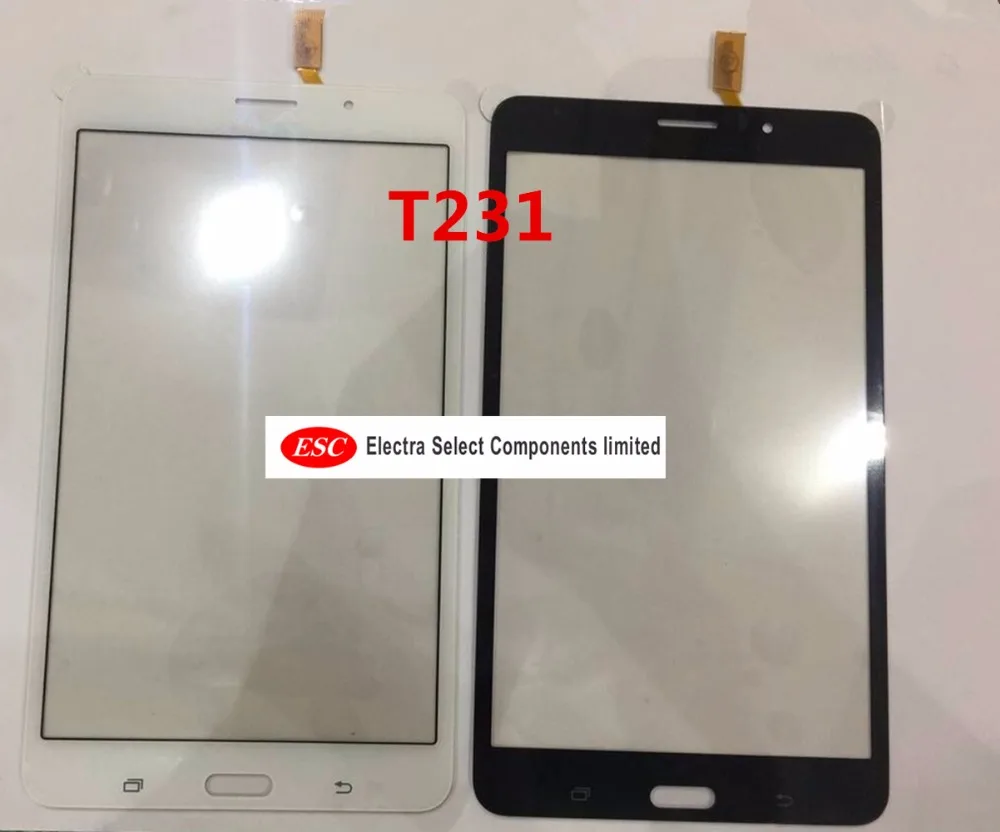 ESC 10 шт./партия, сенсорная панель, стекло для Samsung Galaxy Tab 4 7,0 T230/T231, сенсорная панель, стекло, сенсорная панель