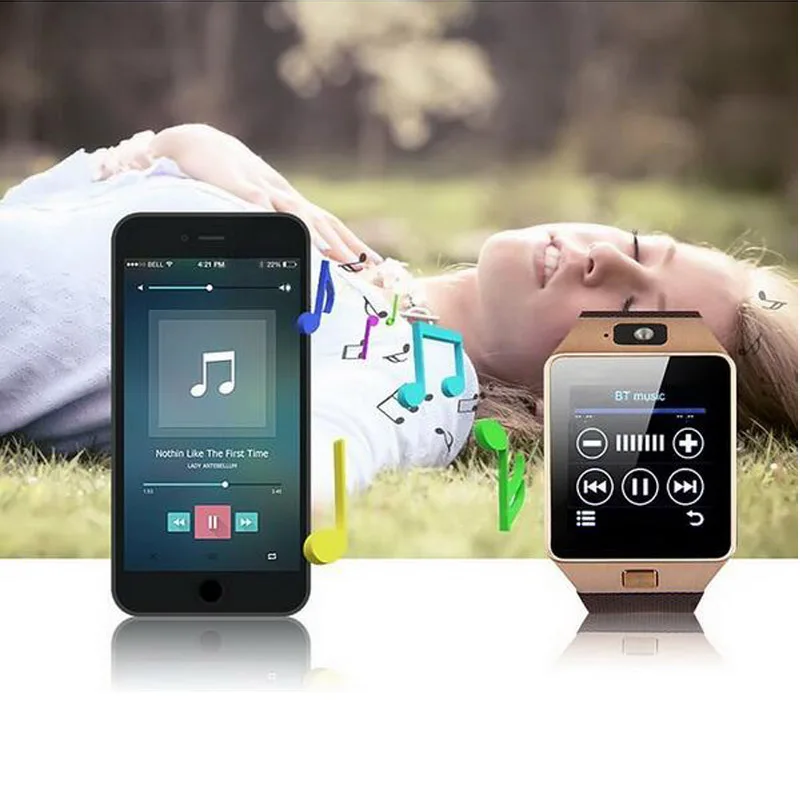 LETINE DZ09 DZ 09 мужские Смарт часы телефон носимые устройства Smartwatch для Bluetooth подключения Android Apple iPhone Amazfit PK GT08 A1