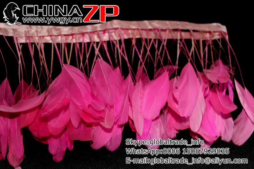 Feathers Fringe Stripped Coque Tail Feathers Wholesale (6)
