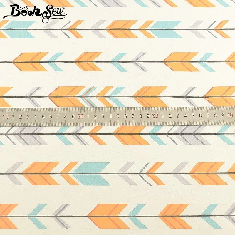 Booksew 100% хлопок Twill Ткань метров Telas Por Metro Home Tissu Сделай Сам Одеяла Детские простыни