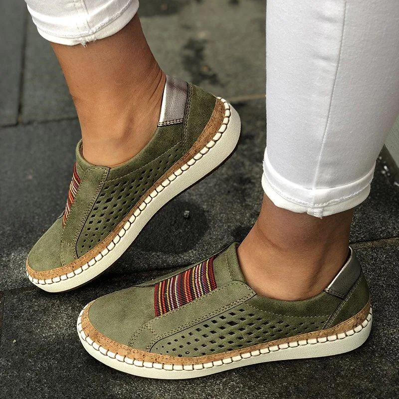 

LASPERAL Leather Loafers Shoes Women Sneaker Casual Comfortable Lady Loafers Women Flats Tenis Feminino Zapatos De Mujer