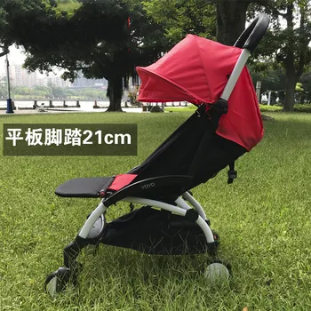 

Stroller Accessories for Babyzen Yoyo Baby Time Yoya Foot Rest Baby Throne Infant Carriages 16Cm Feet Extension Pram Footboard