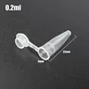 100pcs 0.2ml~10ml Home Garden Storage Clear Plastic Bottles Centrifuge Tube Transparent Bottles Container With Cap ► Photo 2/6