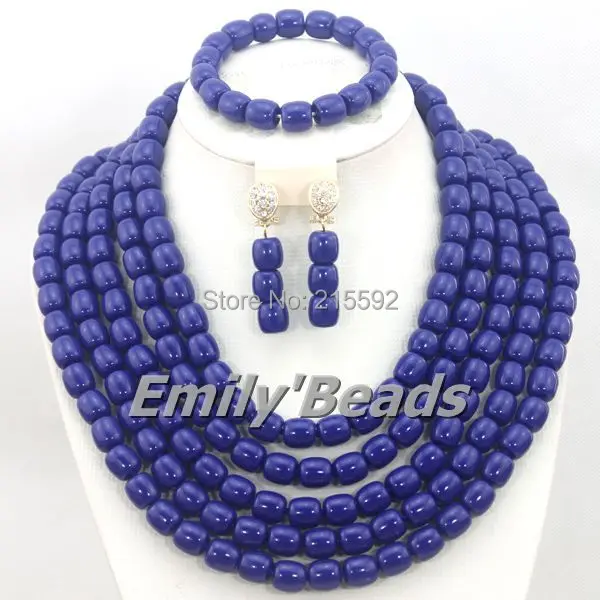 

2015 Chunky Nigerian African Wedding Bridal Beads Jewelry Set Hot Artificial Coral Beads Jewelry Set Free Shipping CJ356