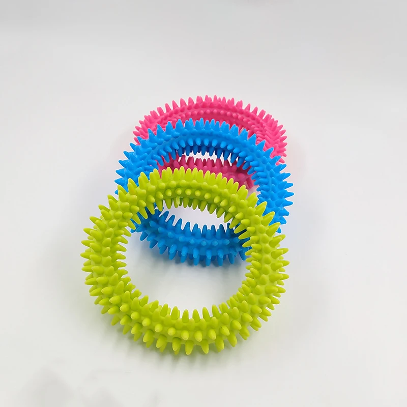 Детский сенсорный браслет антистресс Spiky тактильное кольцо игрушка для