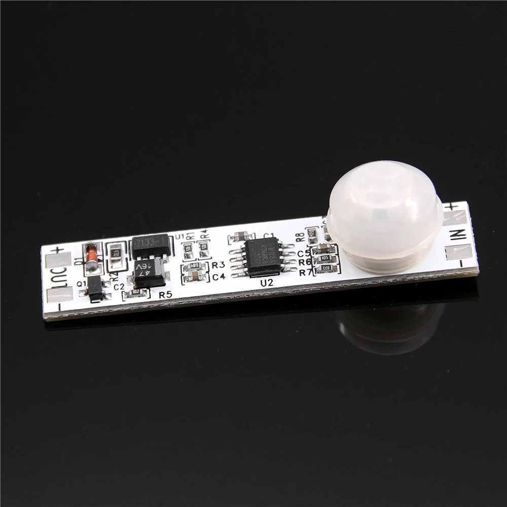 DC 12V 5A Mini DIY Infrared PIR Motion Human Sensor Automatic Detector Module For LED Lights DC 12V 5A Mini DIY Infrared PIR Motion Human Sensor Automatic Detector Module For LED Lights