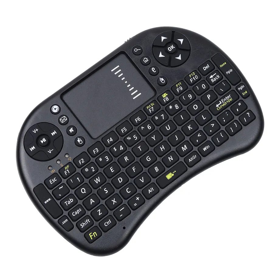  Mini Wireless Keyboard 2.4GHz English Air Mouse Keyboard Remote Control Touchpad For Android TV Box Notebook Tablet PC For Ps3 