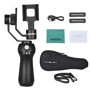 

FeiyuTech Vimble c Smartphone Gimbal with Storage Bag Cleaning Cloth Support Smart Portrait Mode Face Tracking Panorama Shooting