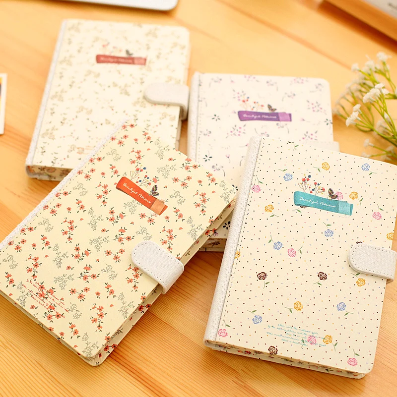 

1 Pc/Lot Classic Vintage 256-Page Hardcover Magnet-Buckled Notebook & Diary with Magnet for School Stationery & Office Supply